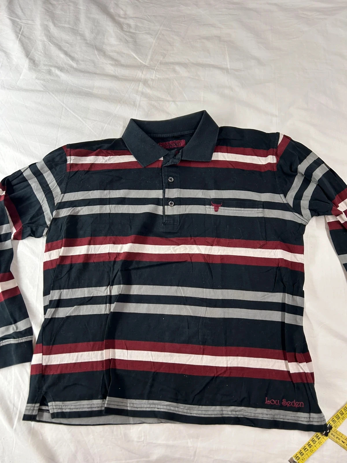 Camisa listrada vintage lou seden – photo 2